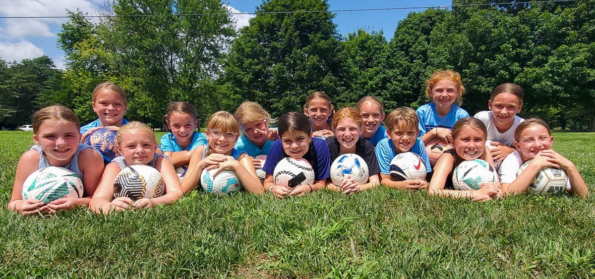 Blount Player Development soccer training session